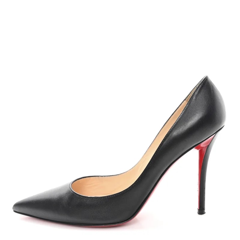 Christian Louboutin — Apostrophy 100 Pumps 38 — Designer Shoe — resale