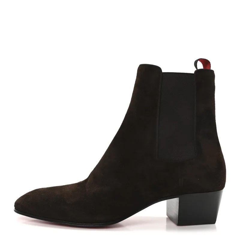 Christian Louboutin — Crosta Rosalio Chelsea 40 Boots 41 Cosme — Designer Shoe — resale