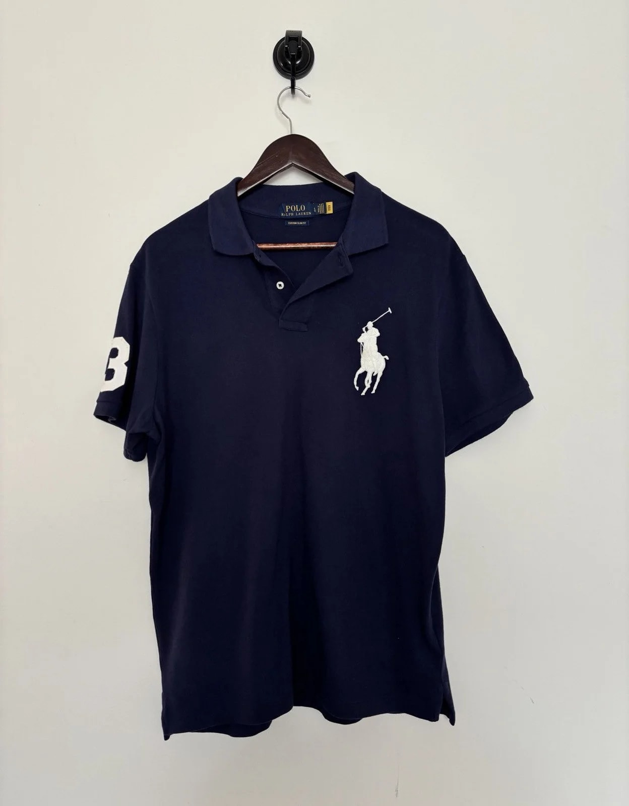 Polo Ralph Lauren — Polo Ralph Lauren Big Pony Custom Fit Polo Shirt — streetwear — resale