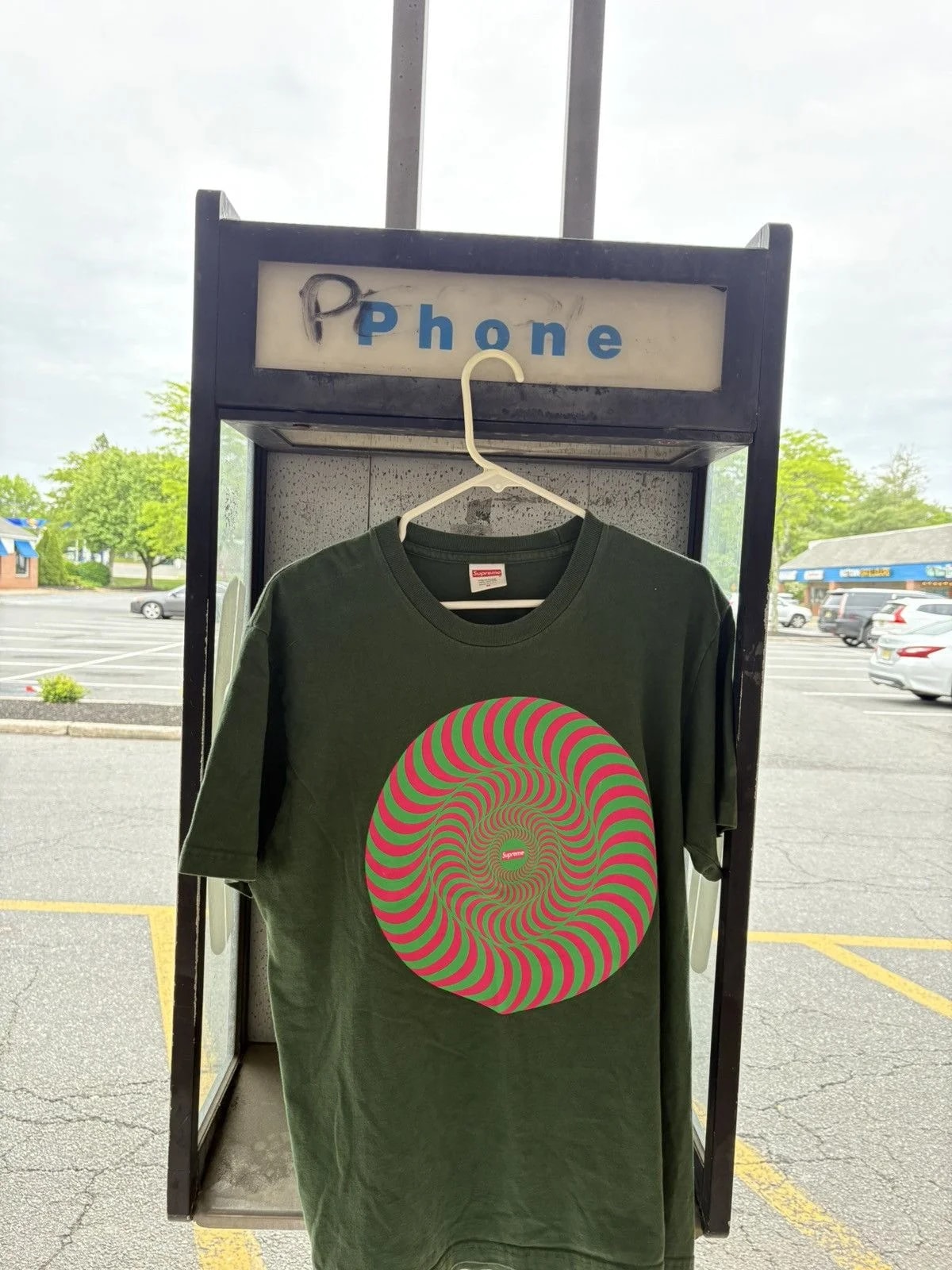 Supreme — Supreme X Spitfire Classic Swirl Tee — streetwear — resale