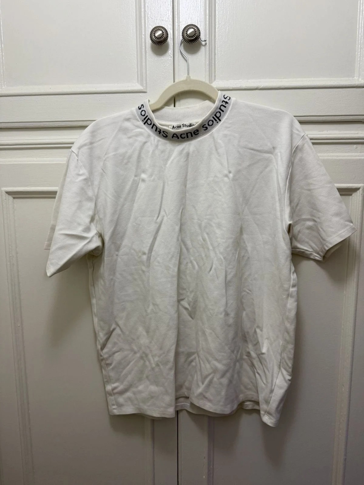 Acne Studios — Acne Studios Navid Mock Neck T Shirt — streetwear — resale
