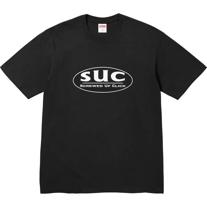 Supreme — Supreme/DJ Screw SUC Tee Sz Medium Black Ready To Ship — streetwear — resale