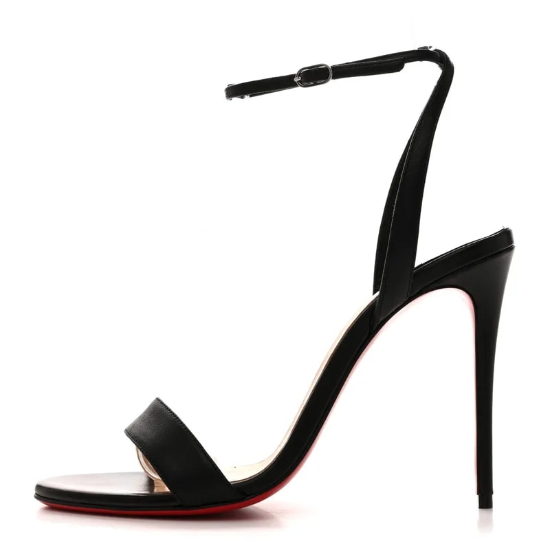 Christian Louboutin — Loubi Girl 100 Sandals 38 — Designer Shoe — resale