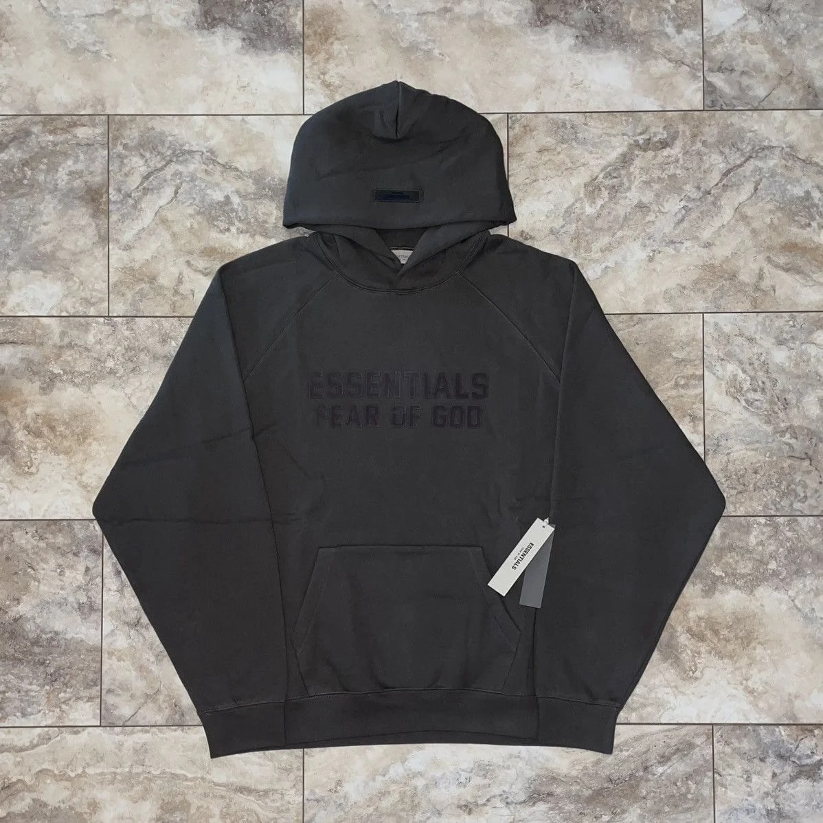 Fear of God Essentials Raglan Hoodie Off 2