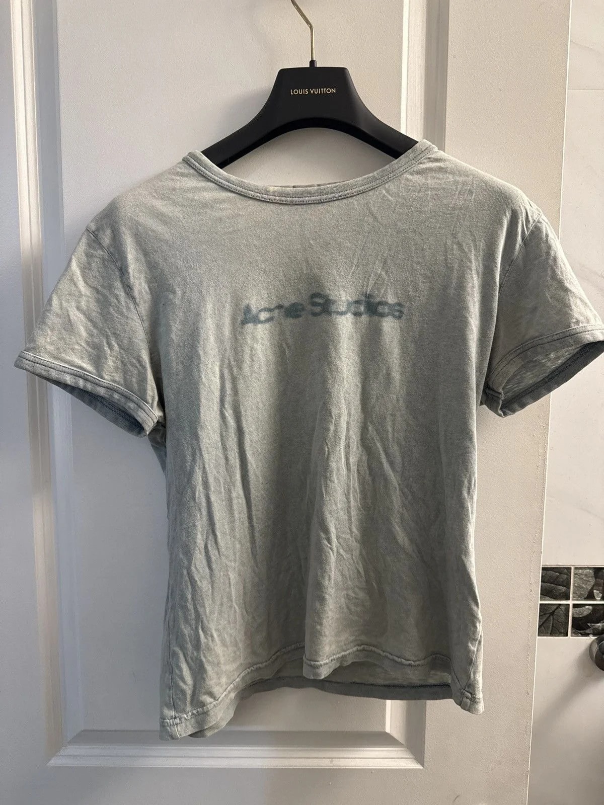 Acne Studios — Acne Studios Baby Tee Faded FN-WN-TSHI000558 — streetwear — resale
