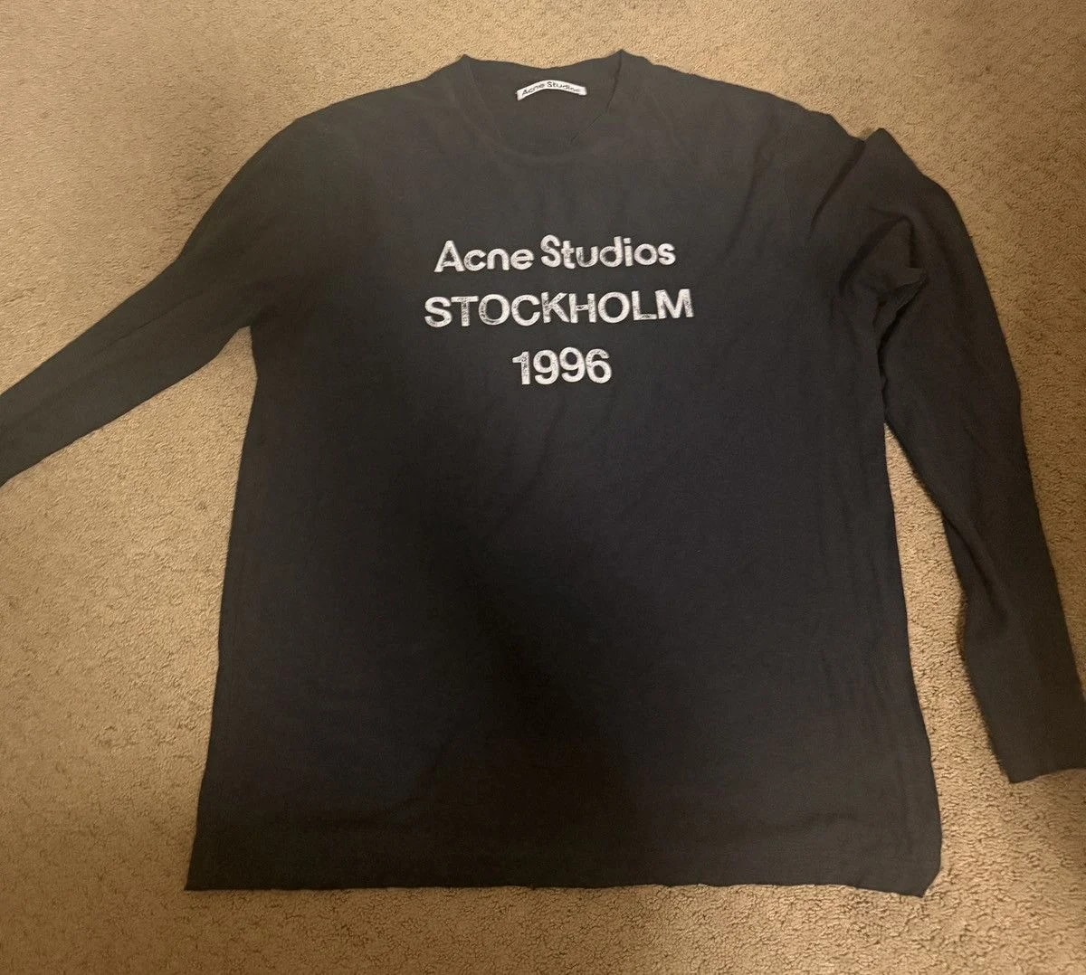 Acne Studios — Acne Studios 1996 Logo Longsleve — streetwear — resale