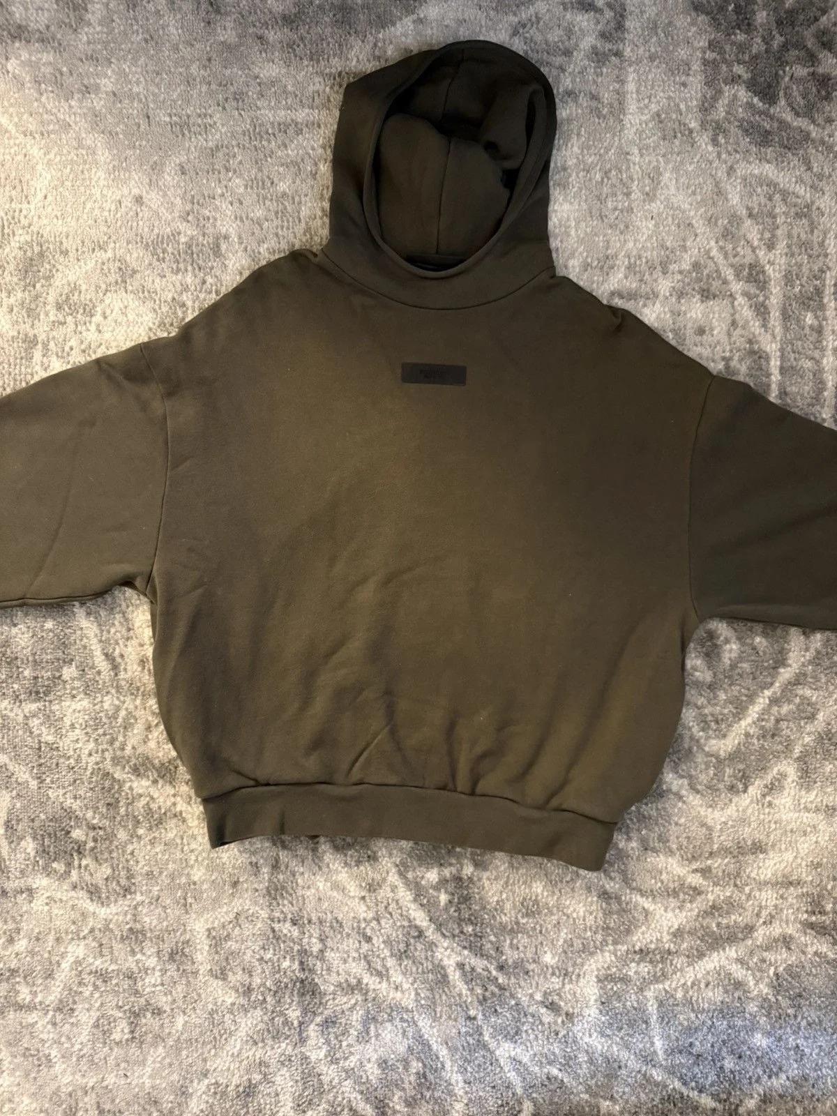 Fear of God — Fear of God Essentials Dark Hoodie — streetwear — resale