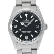 Rolex — Rolex Explorer I 114270 Black K Number Second Hand — Watch — resale