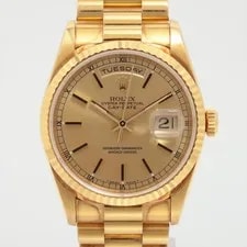 Rolex — Rolex Datejust 36 16013G Ss×yg AT Champagne-Face — Watch — resale