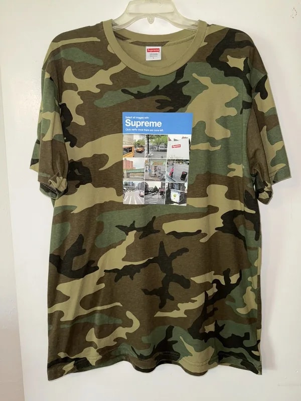 Supreme — Supreme Verify Tee — streetwear — resale