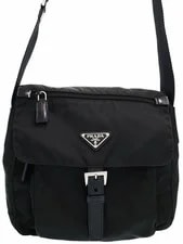 Prada — Prada Crossbody Messenger Bag — Handbag — resale