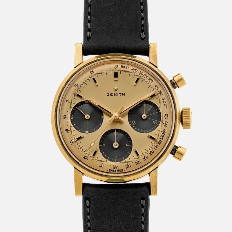 Zenith — 1970s Zenith Caliber 146HP Chronograph in Gold-Filled — Watch — resale