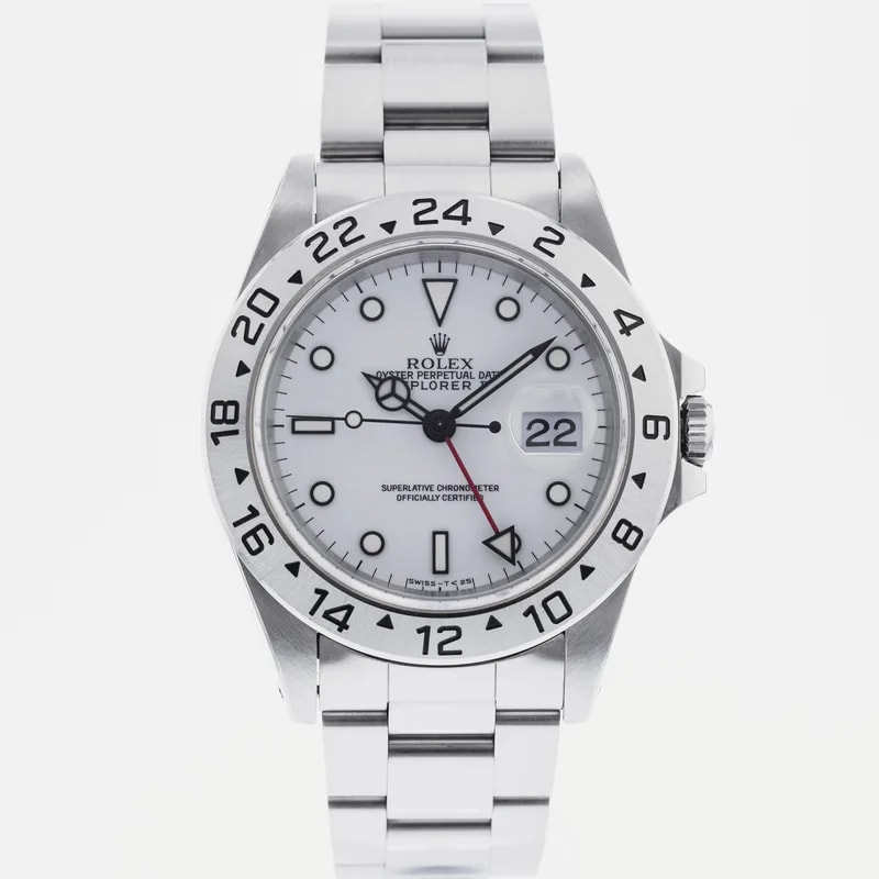 Rolex — Rolex Explorer II Stainless Steel Watch 16570 — Watch — resale