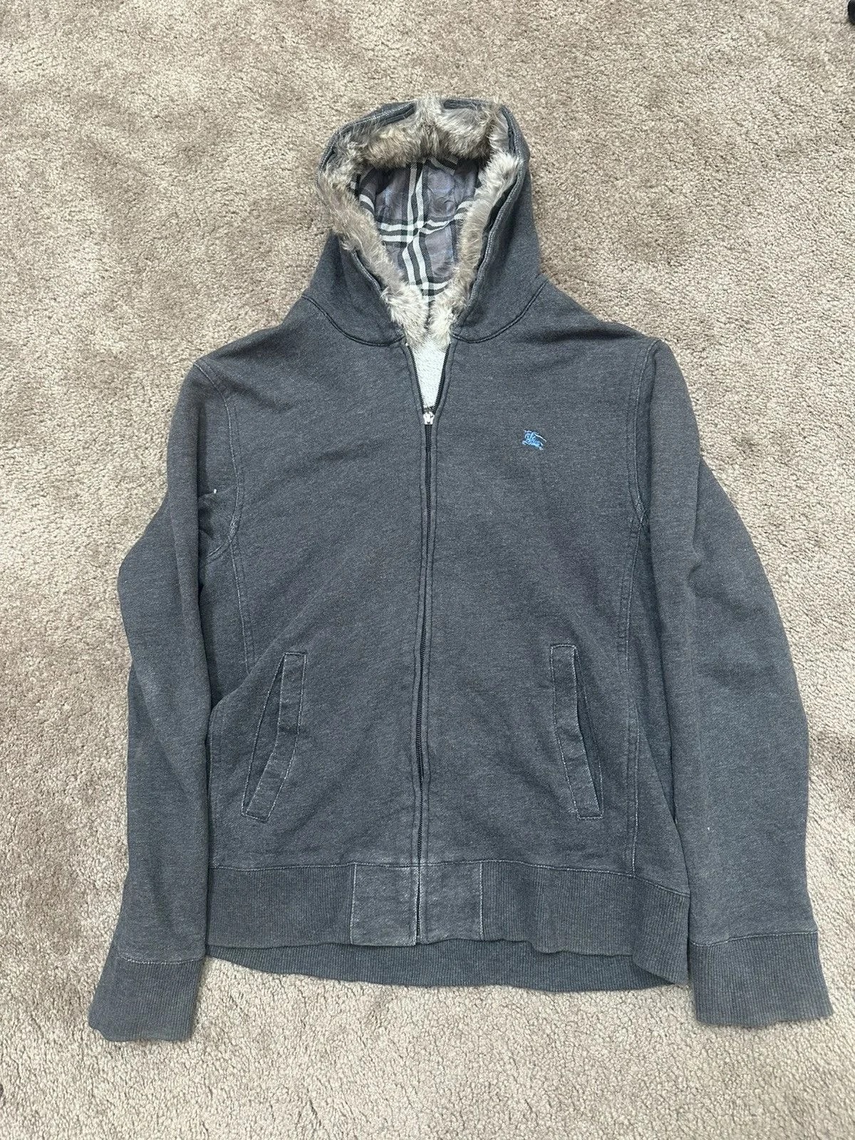 Burberry — Burberry Label 2007 Archive Fur Zip — streetwear — resale