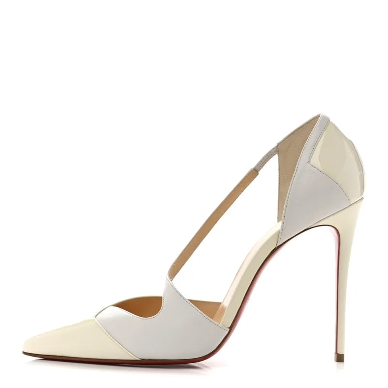 Christian Louboutin — Kid Round and Square 100 Pump 39 — Designer Shoe — resale