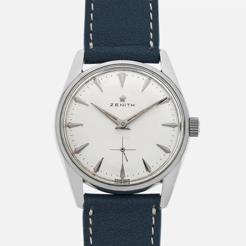 Zenith — 1950s Zenith Time-Only in Stainless Steel — Watch — resale