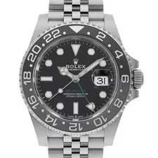 Rolex — Rolex GMT Master II 126720VTNR Black 3 Row Oyster Bracelet Random Number Sec... — Watch — resale