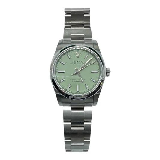 Rolex — Rolex Pistachio Oyster Perpetual 34mm — Accessory — resale