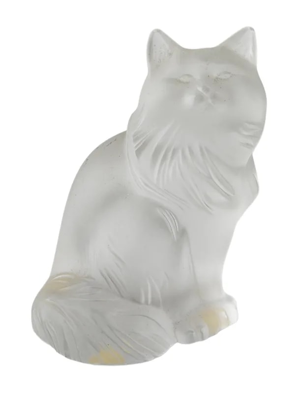 Lalique — Cat Figurine — Furniture — resale