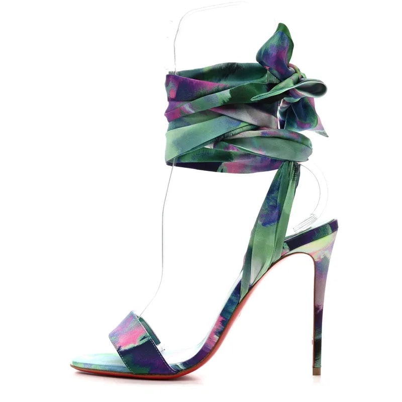Christian Louboutin — Melancholia Sandale du Desert 100 Sandal 37 — Designer Shoe — resale
