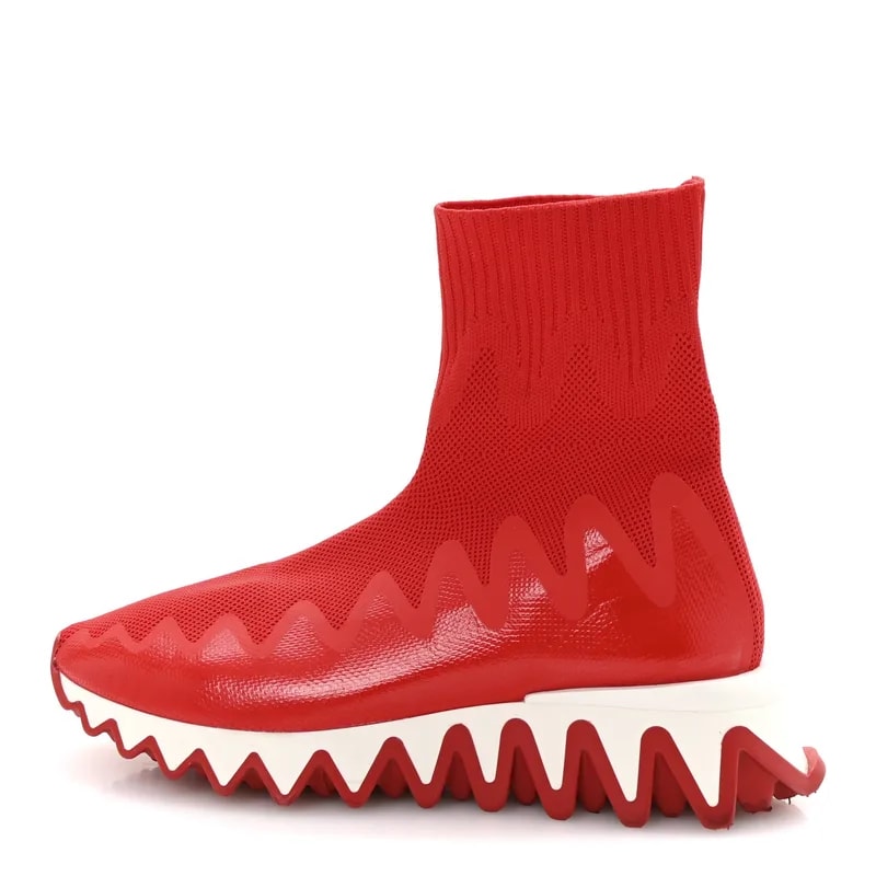 Christian Louboutin — Sharky Sock Sneakers 36 — Designer Shoe — resale