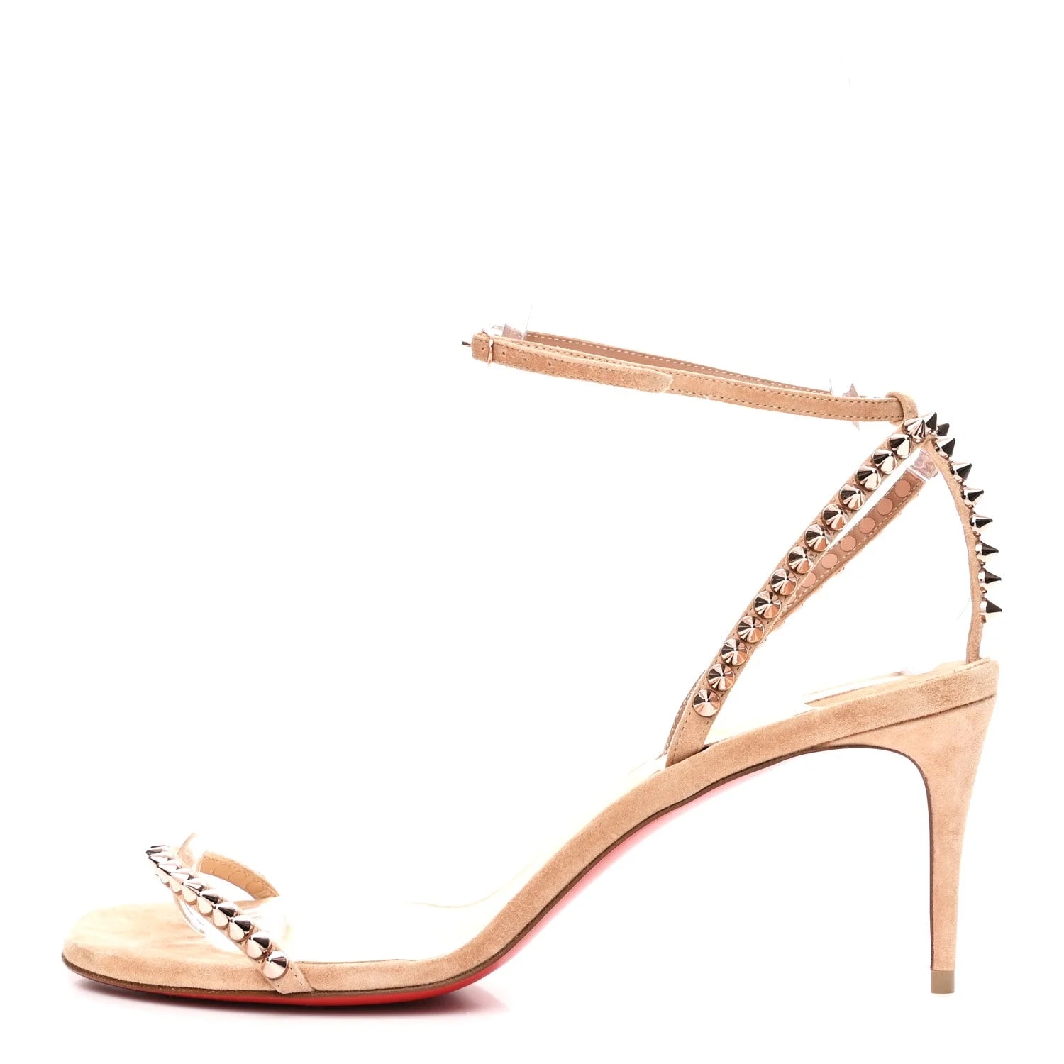 Christian Louboutin — Veau So Me Spike 70 Sandals 39 Courtisane — Designer Shoe — resale