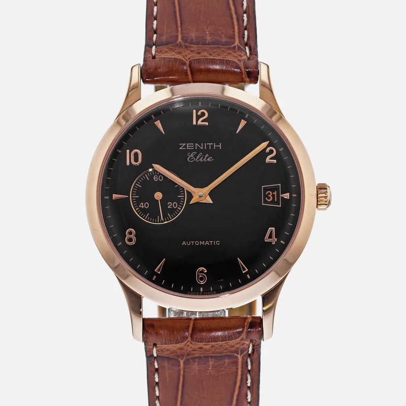 Zenith — Elite 680 Ultra Thin in 18k Rose Gold — Watch — resale