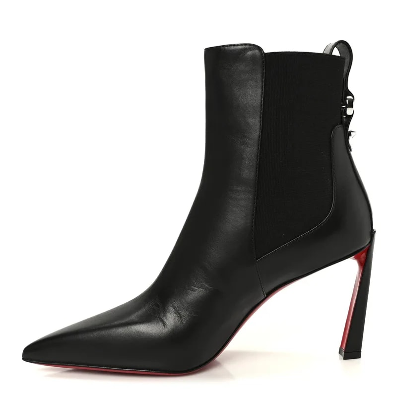 Christian Louboutin — Condora Booty 85 Ankle Boots 38 — Designer Shoe — resale