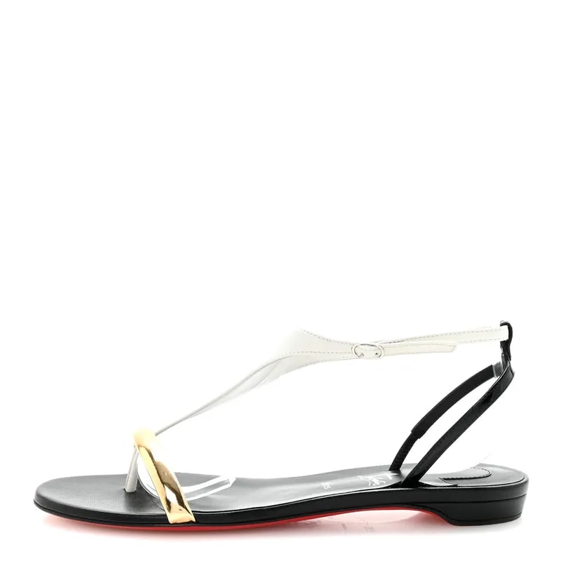 Christian Louboutin — Athinita Flat Sandals — Designer Shoe — resale