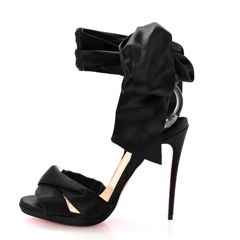 Christian Louboutin — Crepe Tres Frais 120 Sandals — Designer Shoe — resale