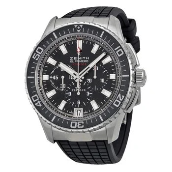Zenith — El Primero Flyback Automatic Black Dial Watch 03.2060.405/21.R515 — Watch — resale