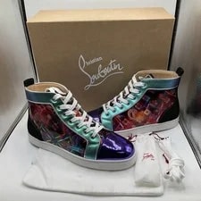 Christian Louboutin — Christian Louboutin Louis Orlato High Top Shoes Disco 10.5 (US) — Sneaker — resale